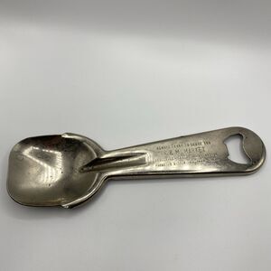 Vintage C&M Market Beer Bottle Opener & Spoon Scoop Waltham MN